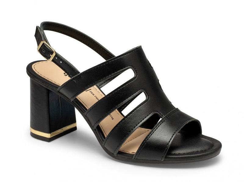 Sandália Salto Grosso Dakota Y8302 Feminina - Sandália Feminina